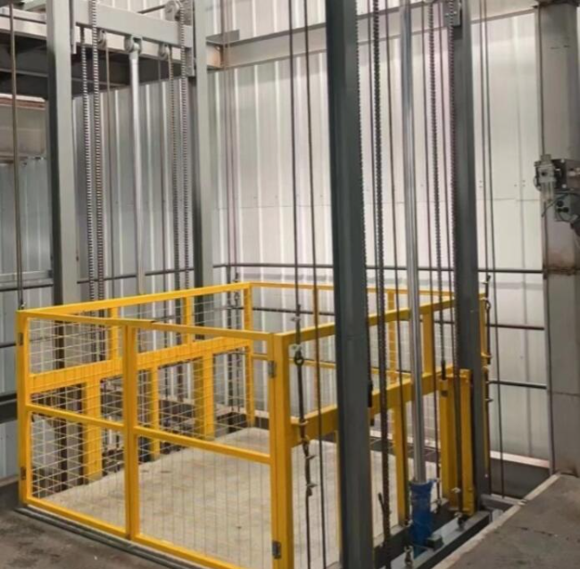 新竹镇导轨式升降机一般加工周期